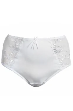 Imogen Rose Embroidered Brief - White -Curve by Lingerie 229753 20230606143800
