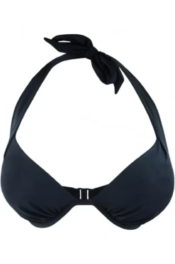 Space Padded Plunge Top - Black -Curve by Lingerie 230753 20210510100100