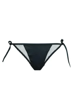 Glamazon Tie Side Brief - Black -Curve by Lingerie 233062 20230524113000