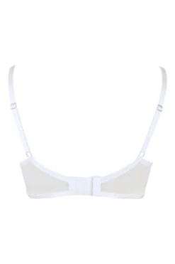 Viva Luxe Underwired Bra - White -Curve by Lingerie 233221 20221116104600