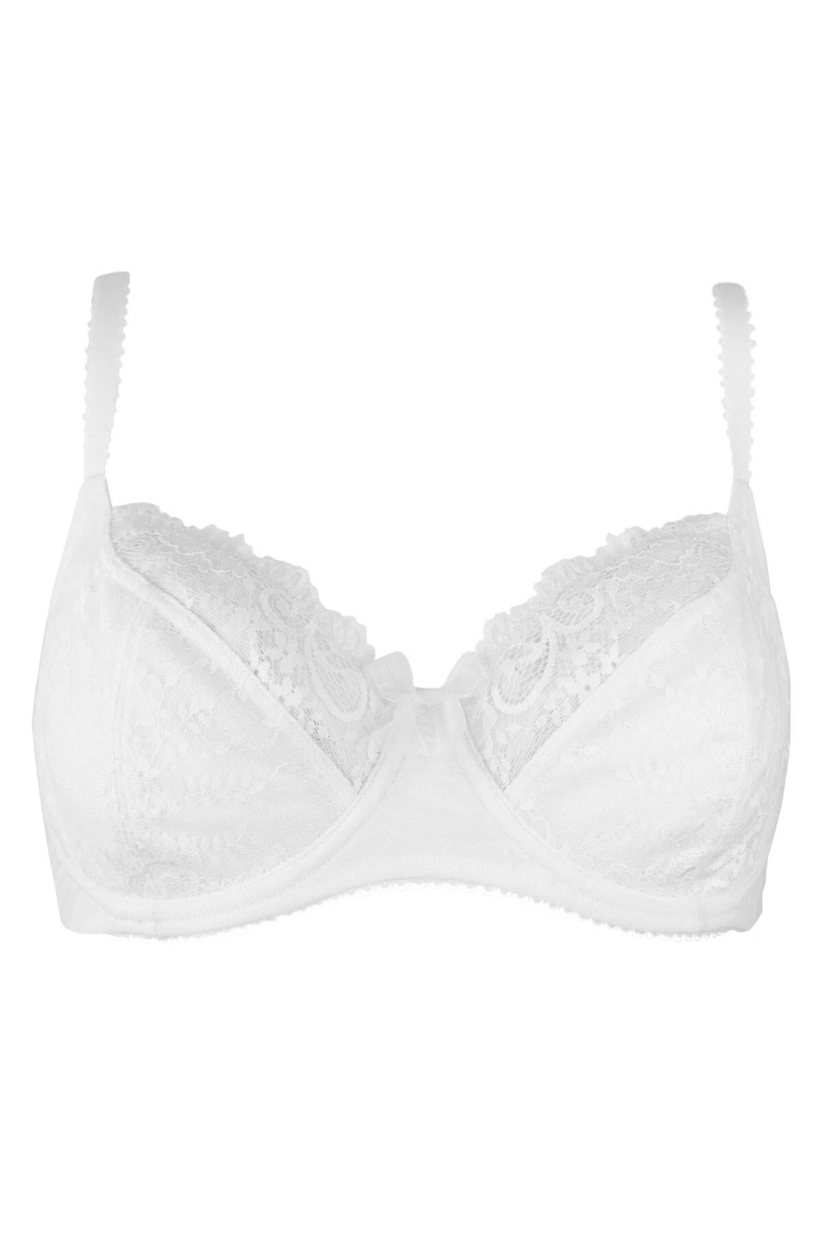 Flora Underwired Bra - White 6 Flora Underwired Bra - White - Image 6