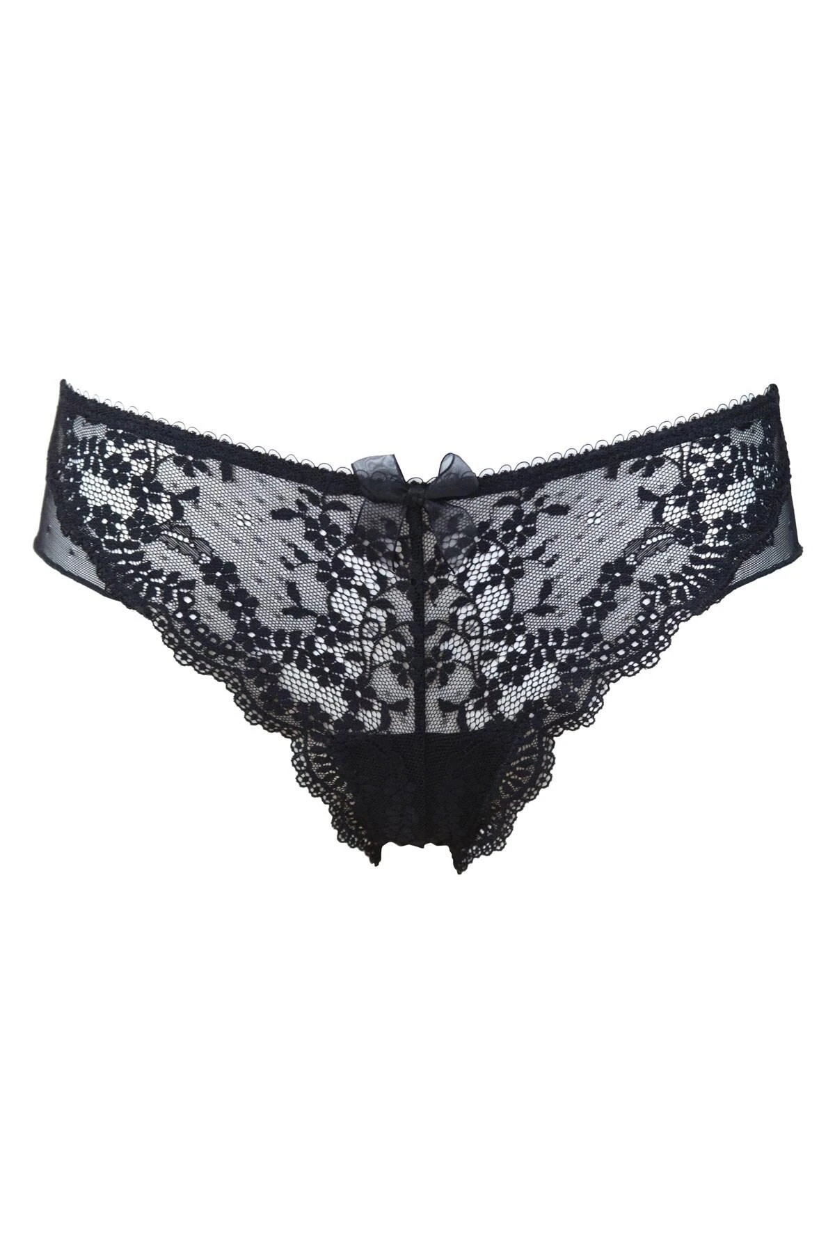Flora Brazilian Brief - Black 4 Flora Brazilian Brief - Black - Image 4