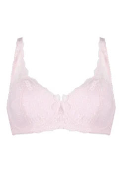 Flora Lightly Padded Underwired Bra - Soft Pink 8 Flora Lightly Padded Underwired Bra - Soft Pink -Curve by Lingerie 236354 20230607165600