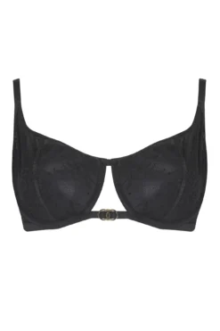 India Underwired Bra - Black -Curve by Lingerie 239146 20230224114700