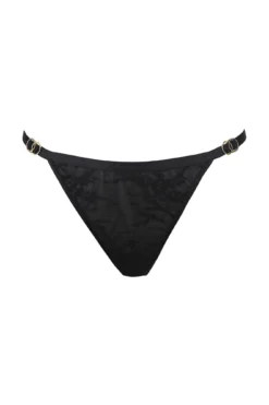 India High Leg Tanga Thong - Black 8 India High Leg Tanga Thong - Black -Curve by Lingerie 239160 20210730120400