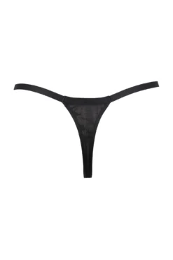India High Leg Tanga Thong - Black 9 India High Leg Tanga Thong - Black -Curve by Lingerie 239161 20210730120400