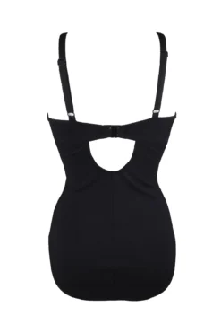 Sol Beach Underwired Rope Swimsuit - Black -Curve by Lingerie 239205 20230510171200