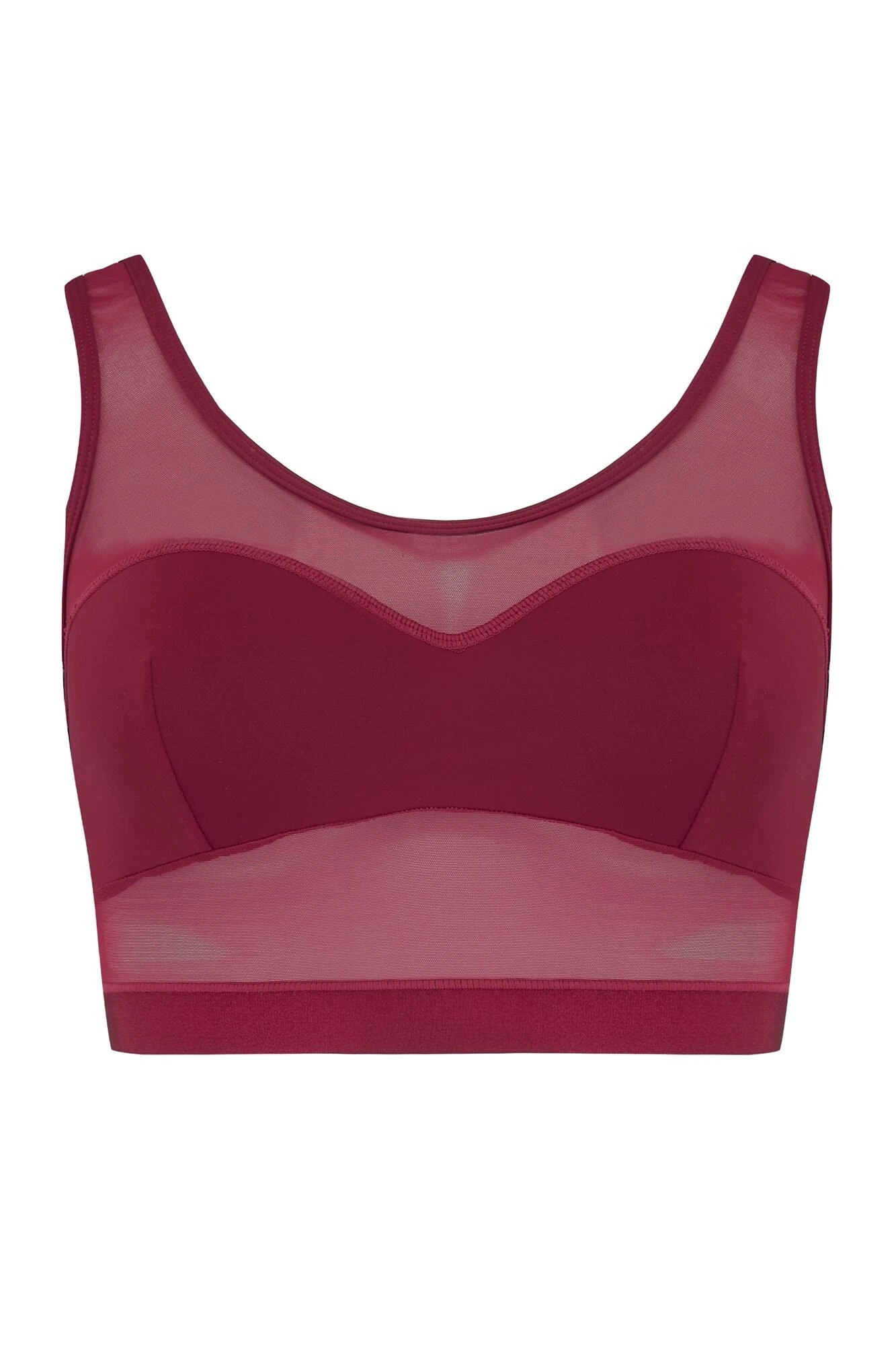 India Soft Cami Top - Deep Red 3 India Soft Cami Top - Deep Red - Image 3