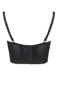 India Underwired Bustier - Black -Curve by Lingerie 239386 20220714152200