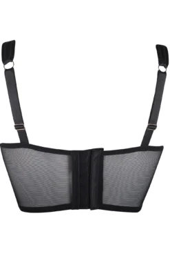 Encore Underwired Corset - Black -Curve by Lingerie 239485 20201126155200