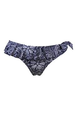 Hot Spots Frill Brief - Navy Scandi -Curve by Lingerie 241610 20210426172700