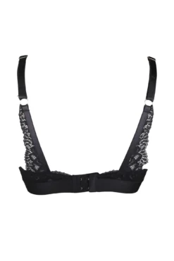 India Removable Padded Soft Triangle Bra - Black -Curve by Lingerie 245005 20210309135100