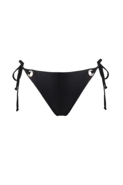 India Tie Side Bikini Brief - Black 8 India Tie Side Bikini Brief - Black -Curve by Lingerie 253262 20210429165500