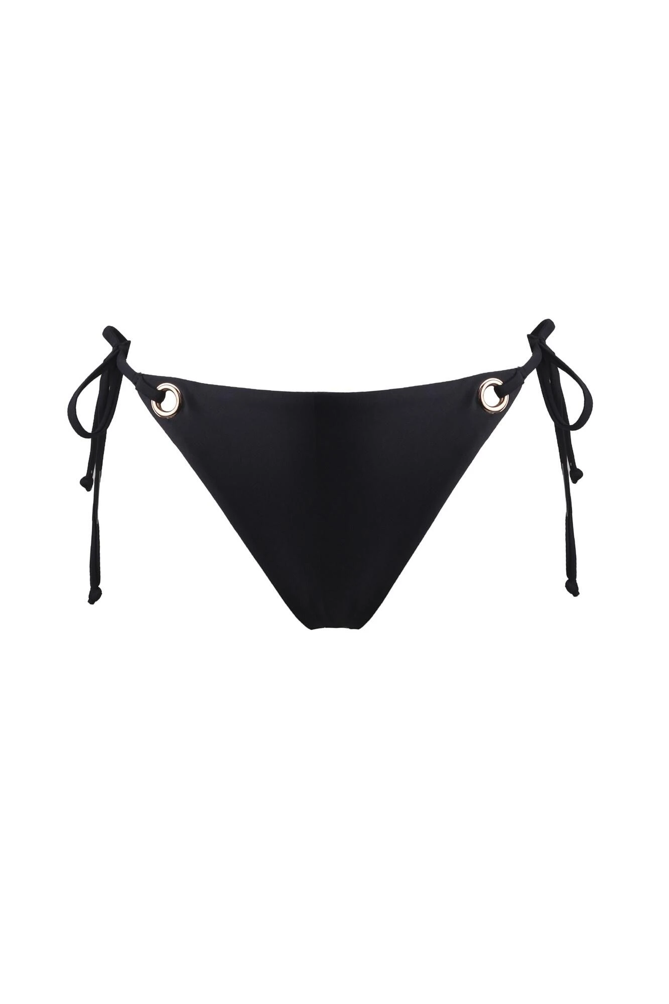 India Tie Side Bikini Brief - Black 4 India Tie Side Bikini Brief - Black - Image 4