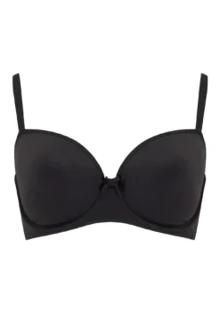 Definitions Balcony T Shirt Bra - Black 7 Definitions Balcony T Shirt Bra - Black -Curve by Lingerie 255708 20210525103900