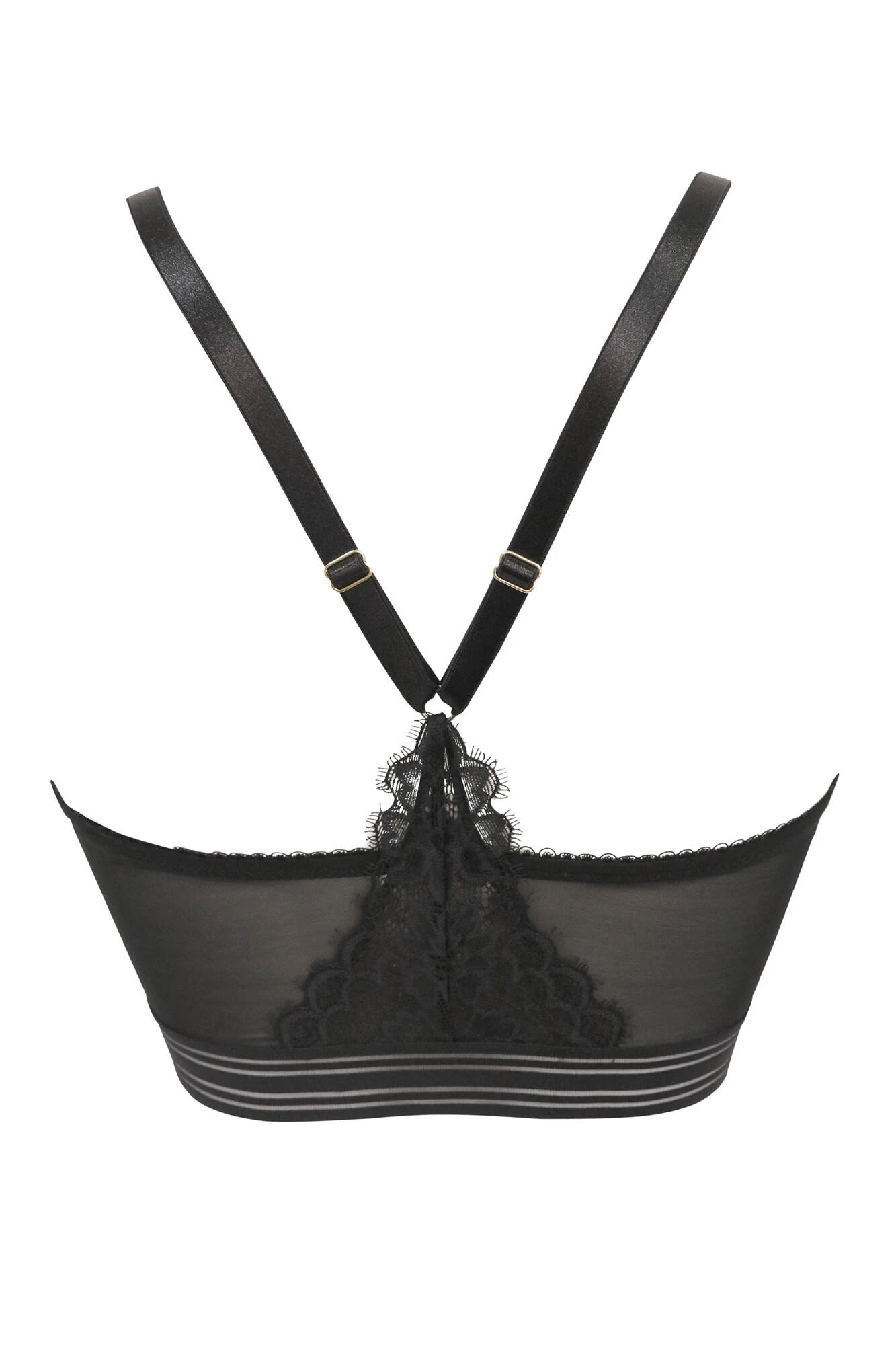 Revolution Front Fastening Underwired Bralette - Black 8 Revolution Front Fastening Underwired Bralette - Black - Image 8