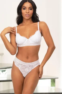 Revolution Underwired Bra - White -Curve by Lingerie 257514 20210729153300