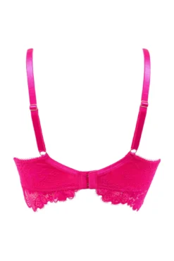 Revolution Non Wired Bra - Hot Pink -Curve by Lingerie 257529 20210802160200