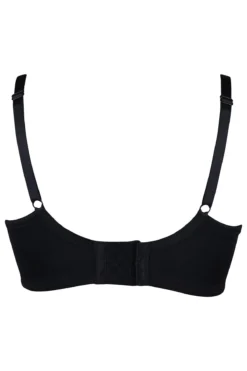 Definitions Plunge T-Shirt Bra - Black -Curve by Lingerie 261174 20220509094100