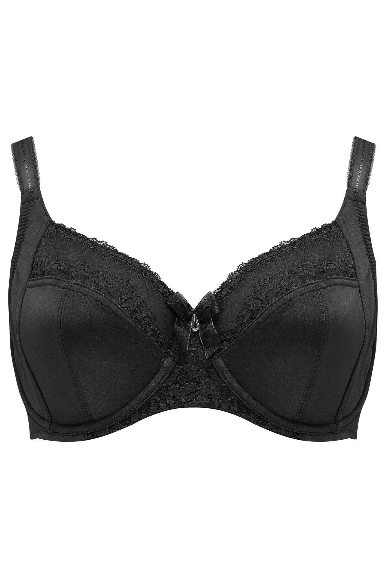 Aura Side Support Underwired Bra - Black 4 Aura Side Support Underwired Bra - Black - Image 4