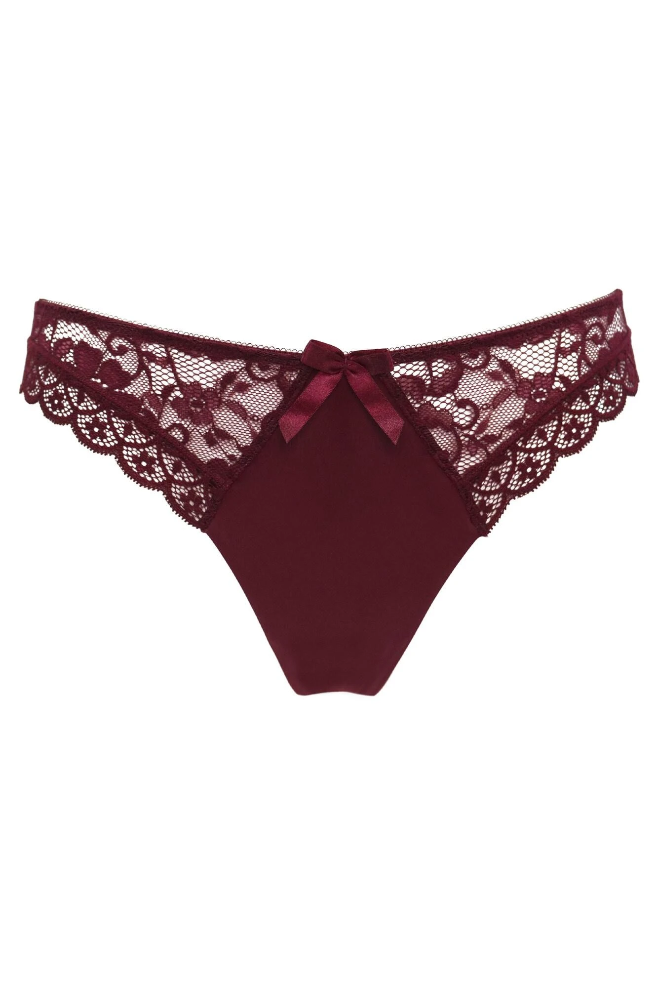 Rebel Brazilian Brief - Black Cherry 3 Rebel Brazilian Brief - Black Cherry - Image 3