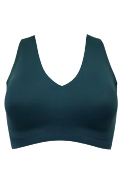 Off Duty Invisible Non Wired Bra - Forest -Curve by Lingerie 265040 20211005093000