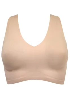 Off Duty Invisible Non Wired Bra - Oyster -Curve by Lingerie 265050 20220421154700