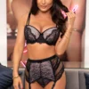 Dark Romance Padded Set - Black/Pink
