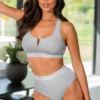 Love To Lounge Cotton Set - Grey Marl