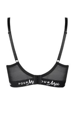 Logo Padded Underwired Set - Black -Curve by Lingerie 268406 20230427171000