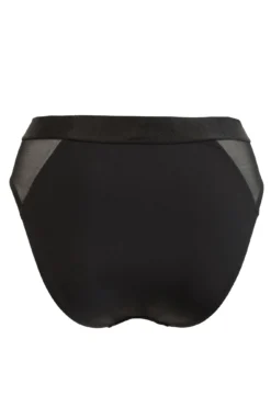 India Mesh Lace Set - Black -Curve by Lingerie 268465 20211108143300