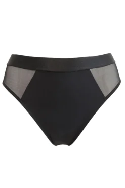 India Mesh Lace Set - Black -Curve by Lingerie 268466 20211108143300