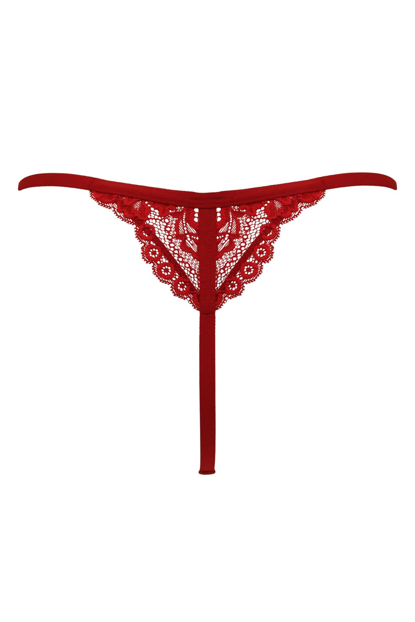 Statement Thong - Red 4 Statement Thong - Red - Image 4