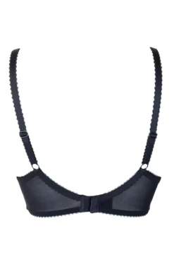 Flora Lightly Padded Underwired Set - Black -Curve by Lingerie 269734 20211125103000