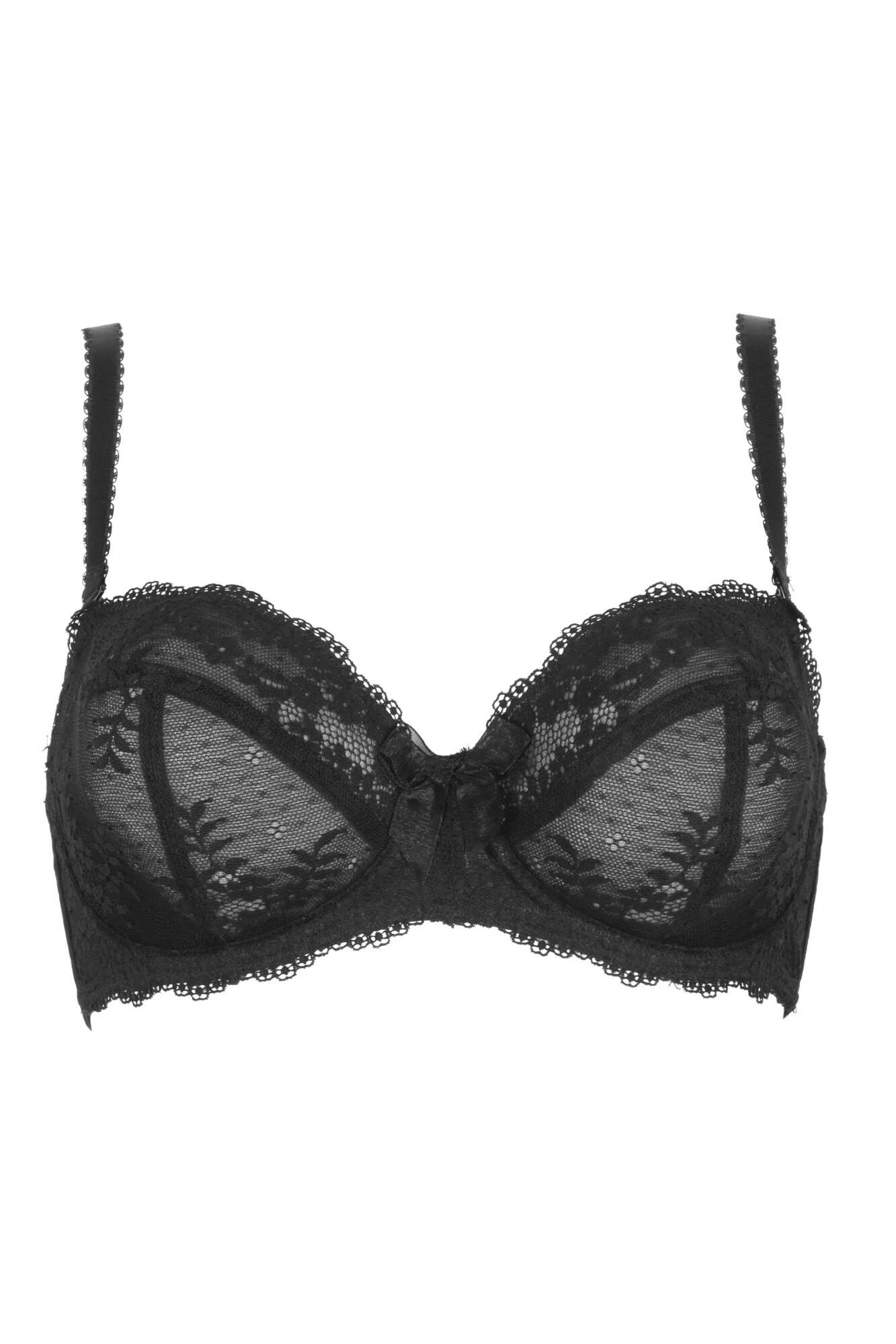 Flora Strapless Underwired Bra - Black 6 Flora Strapless Underwired Bra - Black - Image 6