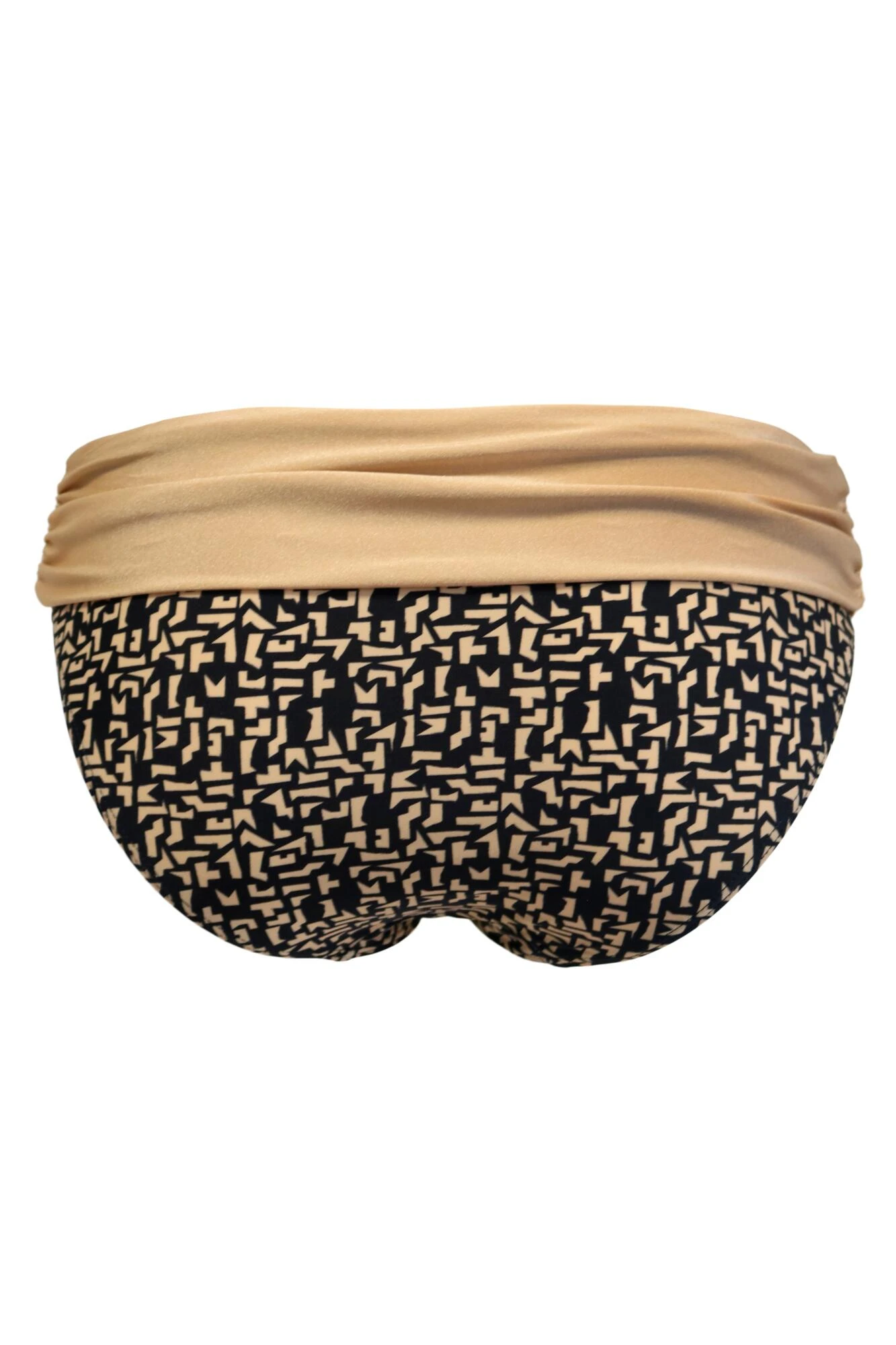Casablanca Foldover Brief - Black/Gold 5 Casablanca Foldover Brief - Black/Gold - Image 5