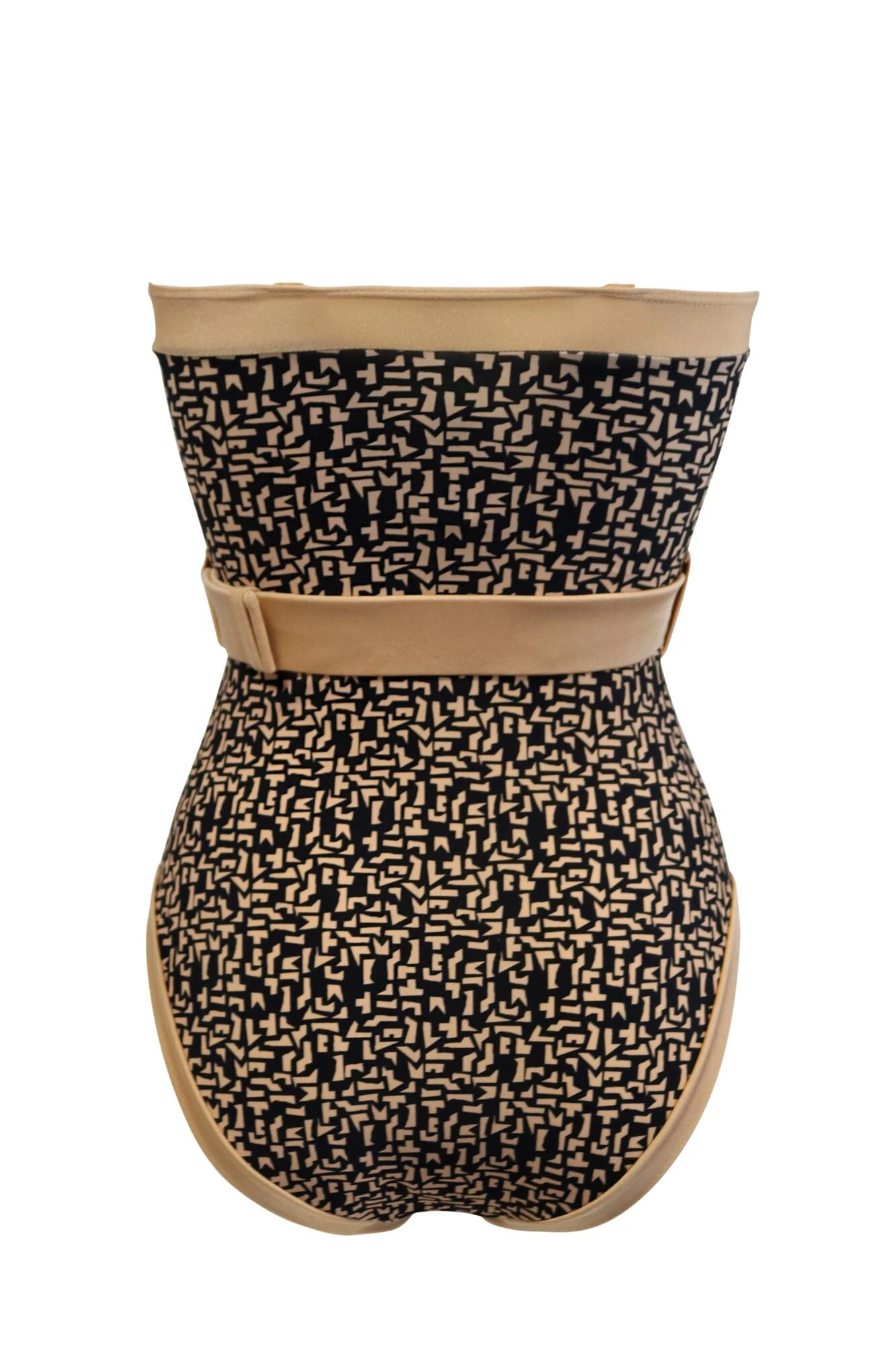 Casablanca Removable Straps Belted Control Swimsui - Black/Gold 7 Casablanca Removable Straps Belted Control Swimsui - Black/Gold - Image 7