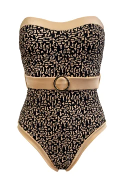 Casablanca Removable Straps Belted Control Swimsui - Black/Gold 11 Casablanca Removable Straps Belted Control Swimsui - Black/Gold -Curve by Lingerie 274802 20220211134200