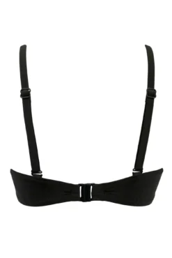 Santa Cruz Strapless Lightly Padded Underwired Top - Black -Curve by Lingerie 279040 20230814153800