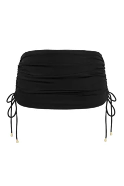 Santa Cruz Adjustable Skirted Brief - Black -Curve by Lingerie 279061 20220503123400