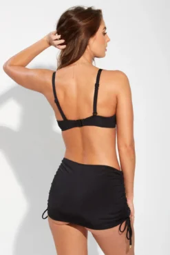 Santa Cruz Adjustable Skirted Brief - Black -Curve by Lingerie 279066 20220503123400