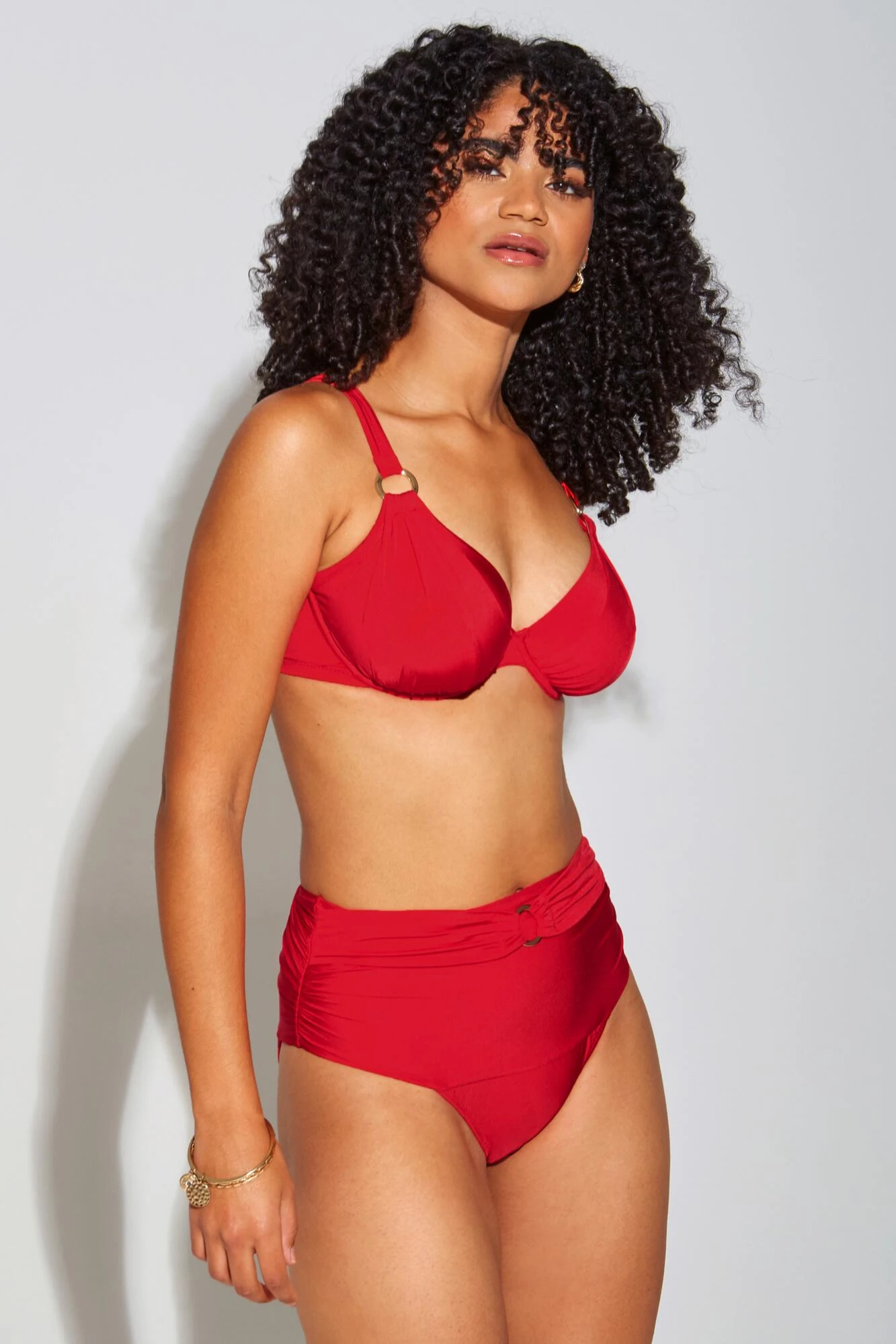 Samoa Non Padded Underwired Top - Red 3 Samoa Non Padded Underwired Top - Red - Image 3