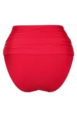 Samoa High Waist Control Brief - Red -Curve by Lingerie 282629 20220413143100
