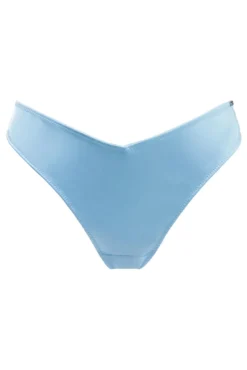 India Satin Brazilian Brief - Powder Blue -Curve by Lingerie 283500 20220512155000
