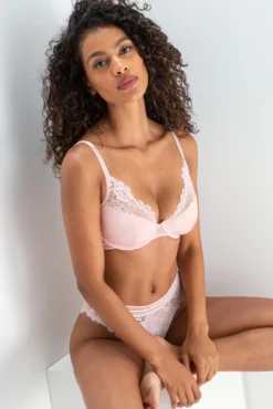 Revolution Contour Lightly Padded Bra - Soft Pink 7 Revolution Contour Lightly Padded Bra - Soft Pink -Curve by Lingerie 284208 20220426134100
