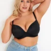 Definitions Plunge T-Shirt Bra - Black