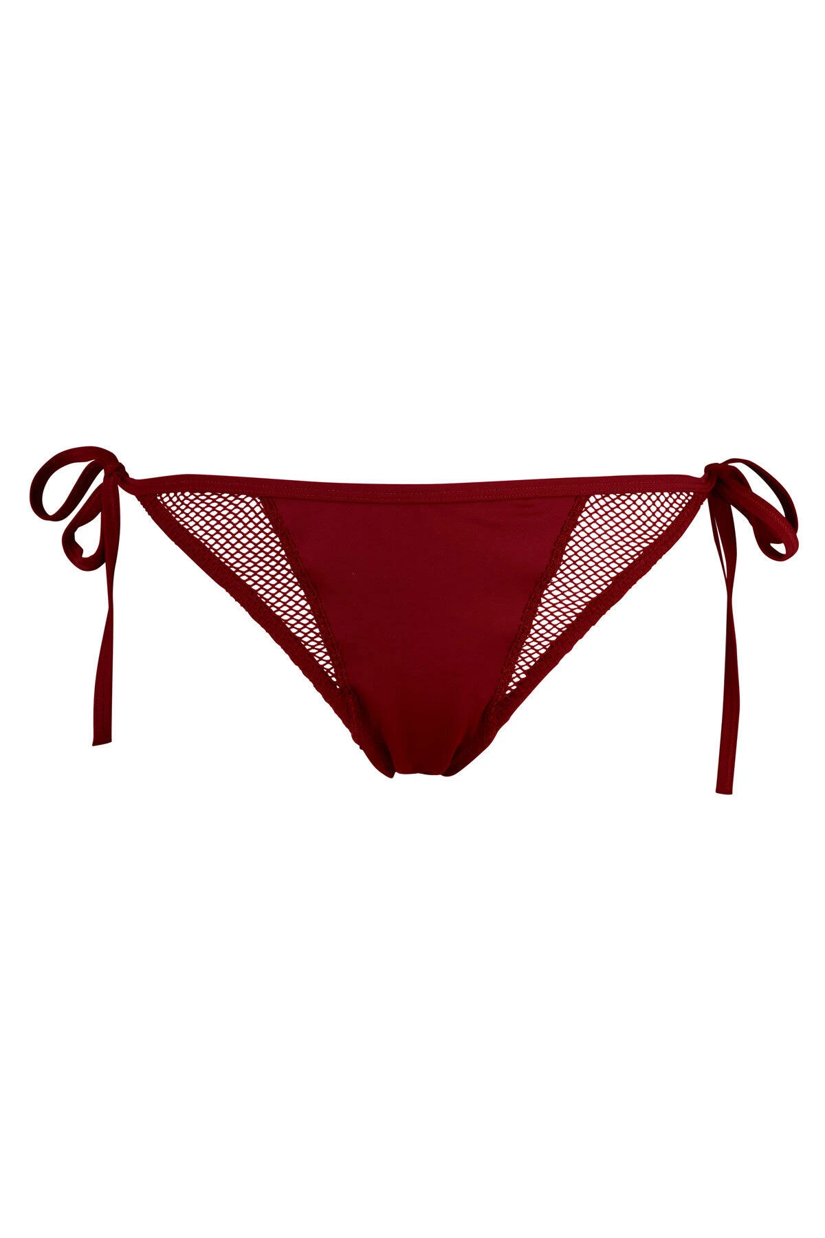 Glamazon High Leg Tie Side Brief - Red 4 Glamazon High Leg Tie Side Brief - Red - Image 4