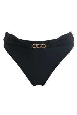 India Chains Recycled High Leg Foldover Brief - Black 6 India Chains Recycled High Leg Foldover Brief - Black -Curve by Lingerie 287171 20220601125500