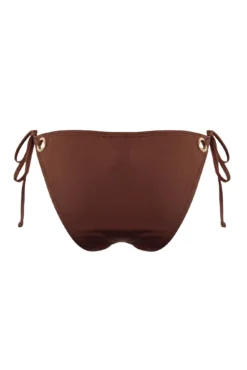 India Recycled Tie Side Bikini Brief - Chocolate 9 India Recycled Tie Side Bikini Brief - Chocolate -Curve by Lingerie 287545 20220607135500