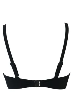 Cali Recycled Underwired Padded Top - Black -Curve by Lingerie 289765 20220705105000